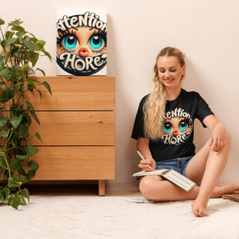 Attention Hore Unisex t-shirt